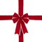 Northlight 14' Red and White Velvet Christmas Door Bow
